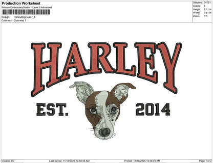 Harley Dog Head