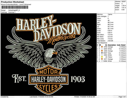 Harley Eagle B