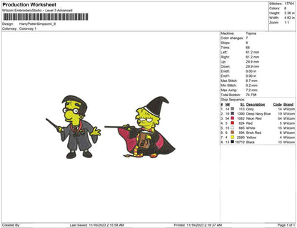 Harry Potter Simpson