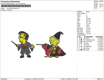 Harry Potter Simpson