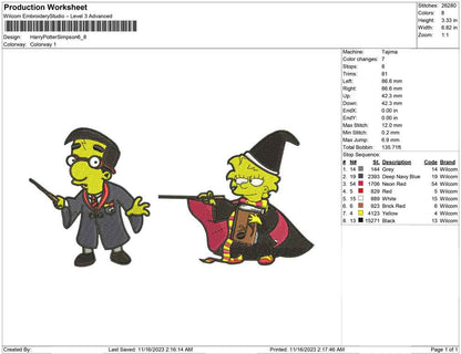 Harry Potter Simpson