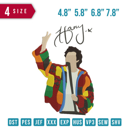 Harry Style with Signature