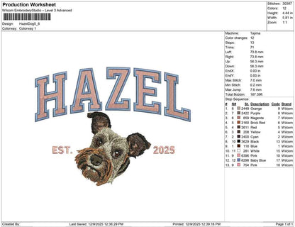 Hazel Dog