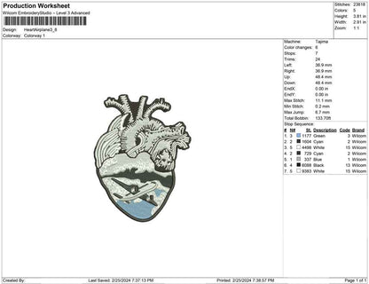 Heart Airplane