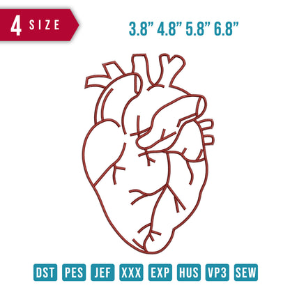 heart Line art
