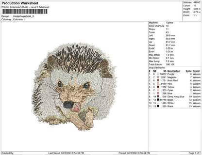 Hedgehug white