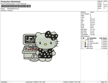 Hello Kitty Machine