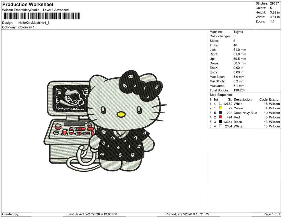 Hello Kitty Machine