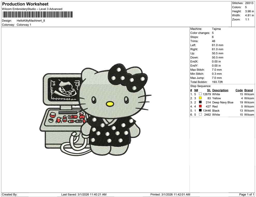 Hello Kitty Machine