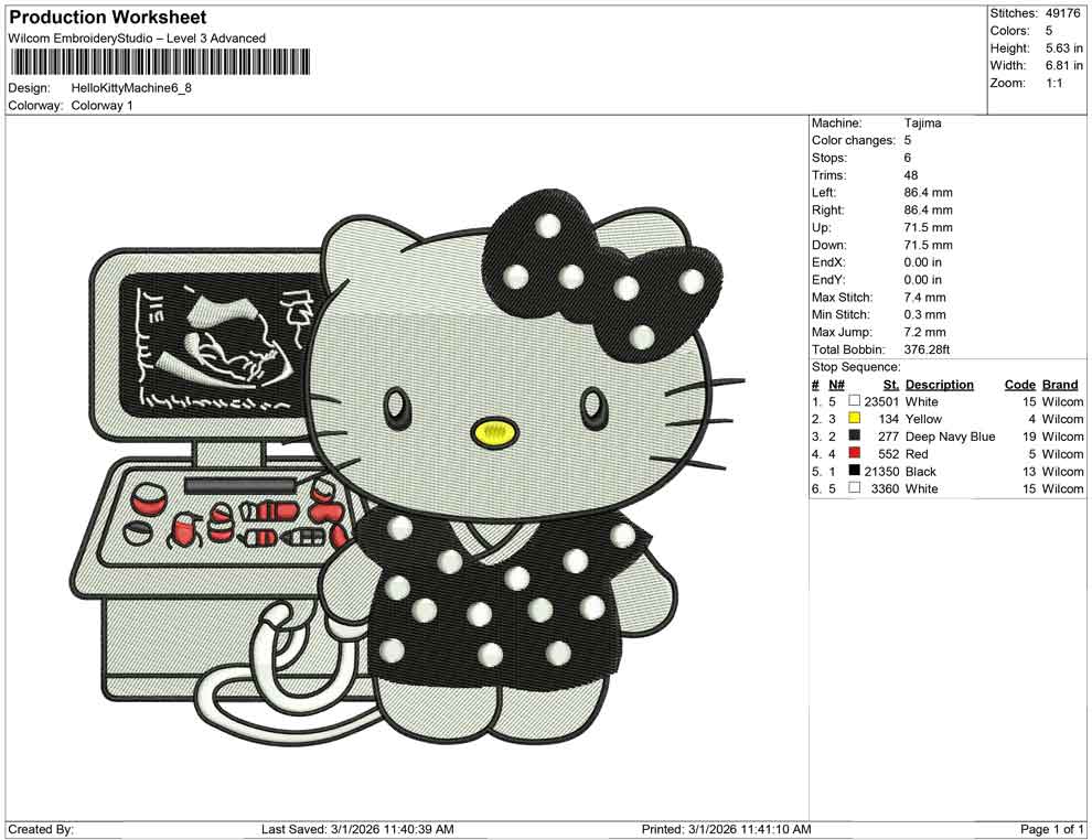 Hello Kitty Machine