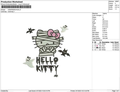 Hello kitty Mummy