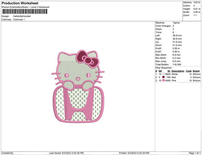 Hello kitty Honda