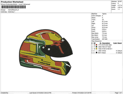 Helmet Racer