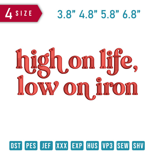 High On life 3D Puff