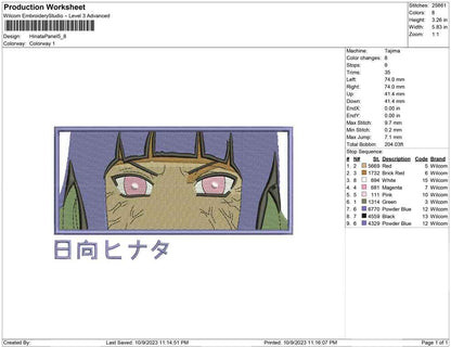 Hinata eye Panel