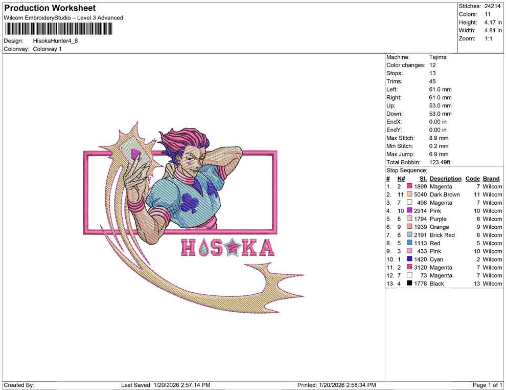 Hisoka-Plakat