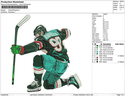 hockcey player