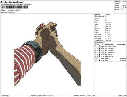 Holding Hand B