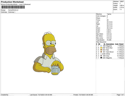 Homer Drink