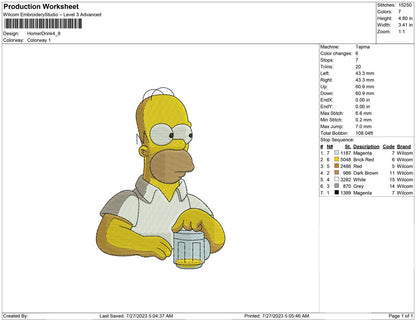 Homer Drink