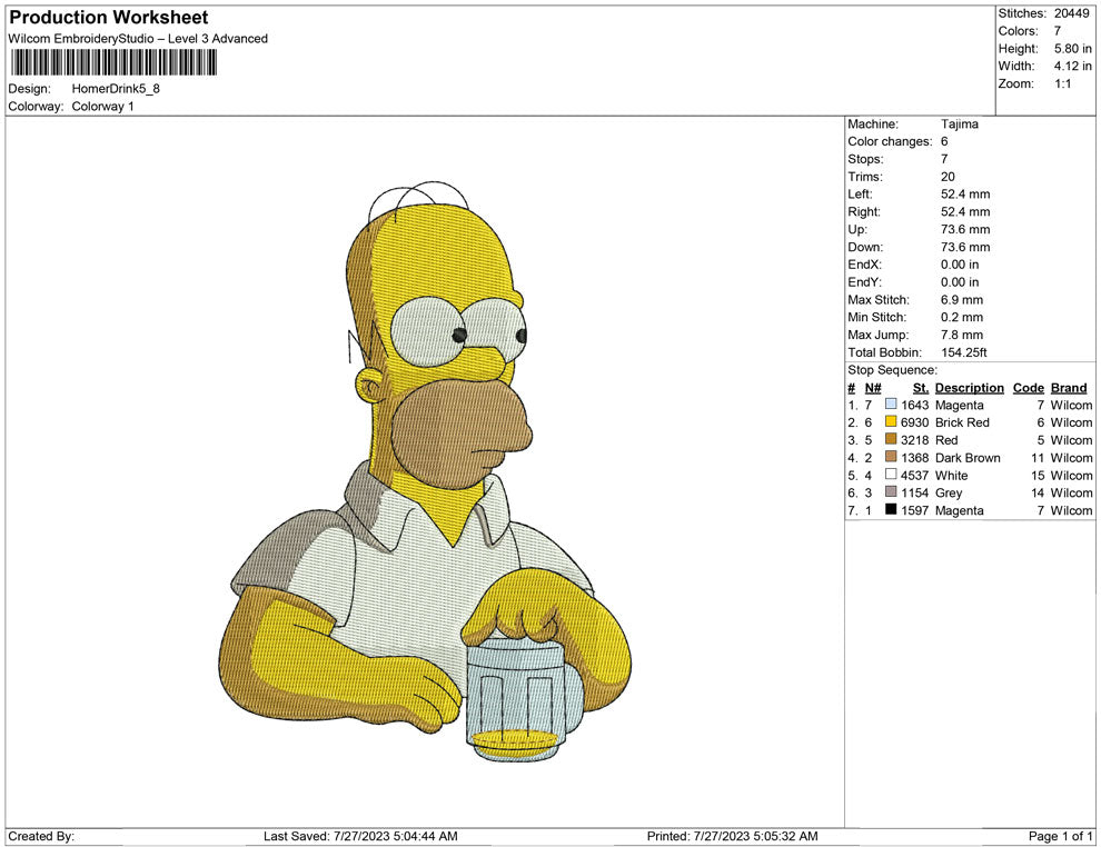 Homer Drink