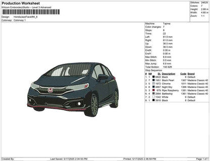 Honda Jazz Facelift