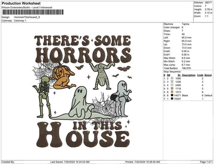 Horrorsin This House