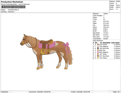 Horse Brown B