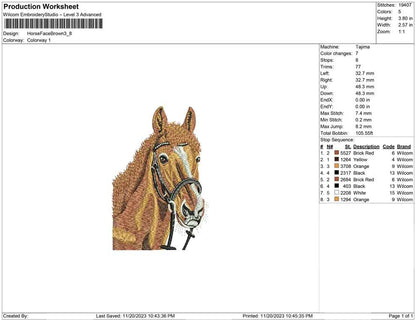 Horse Face brown
