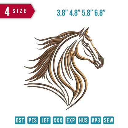 Horse Face Logo