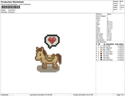 Horse Pixel