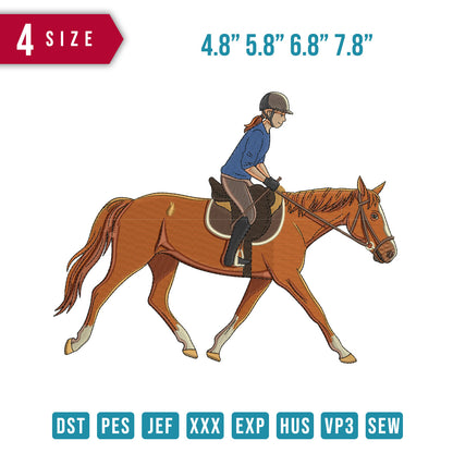 Horse Riding Woman