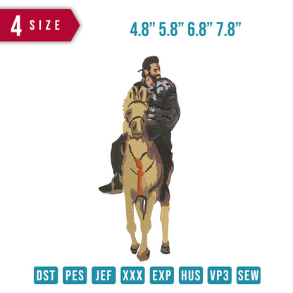 Horseman Desert