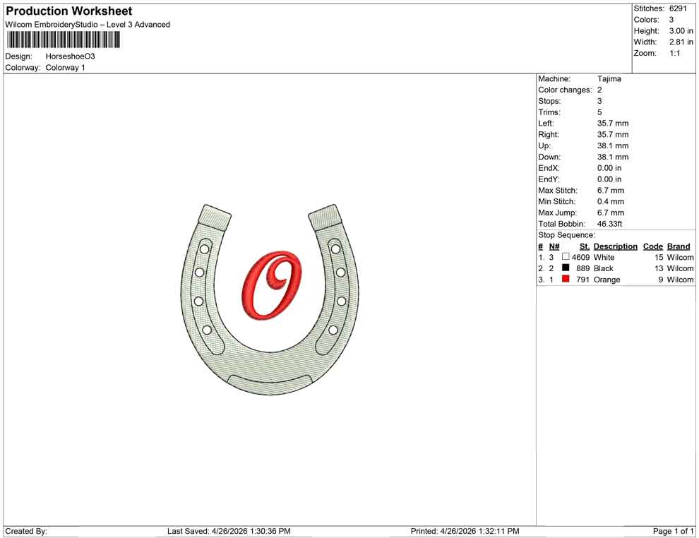 Horseshoe O