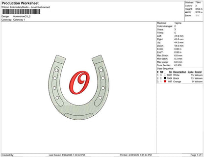 Horseshoe O