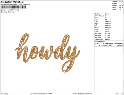 Howdy Flower