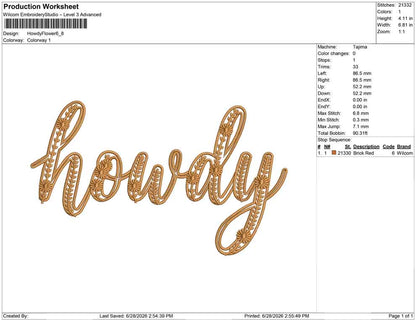 Howdy Flower