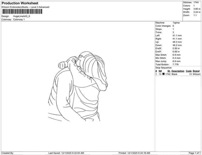 Huge line Art