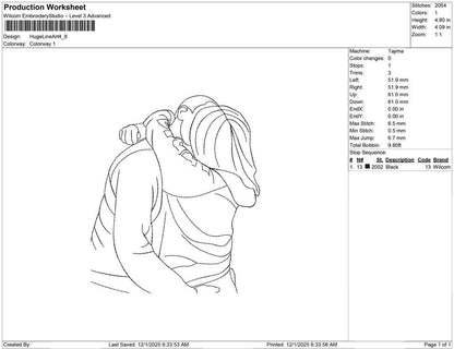 Huge line Art