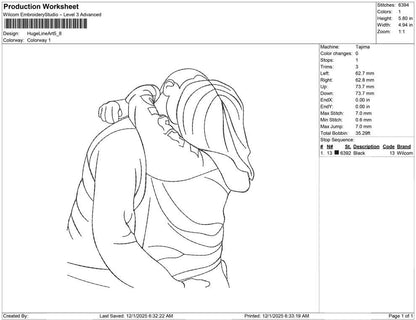 Huge line Art