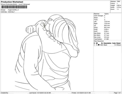 Huge line Art