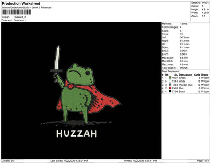 Huzzah
