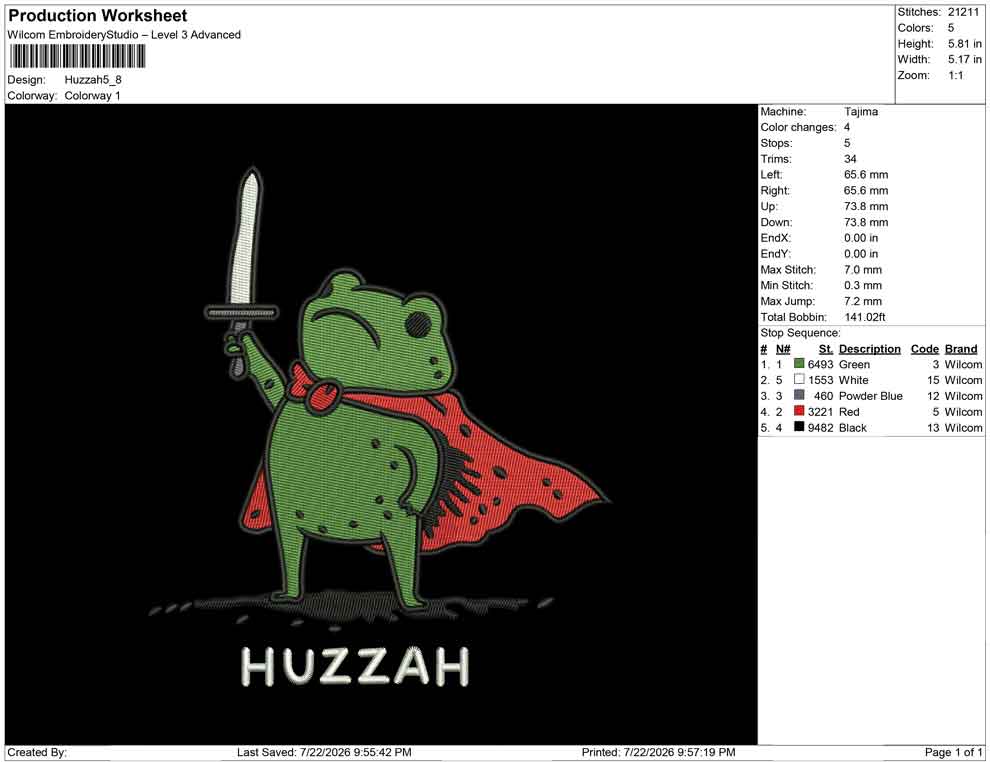 Huzzah