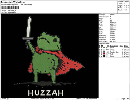 Huzzah