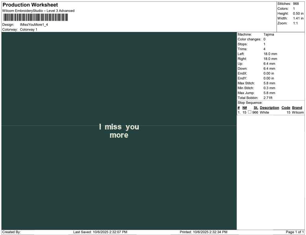 I Miss You More
