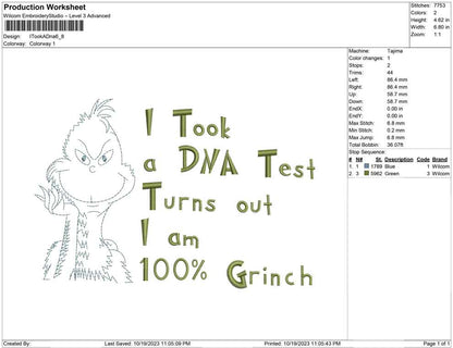 I took dna