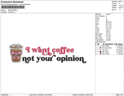 IWant Coffe