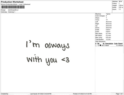 i'am always B
