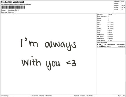 i'am always B