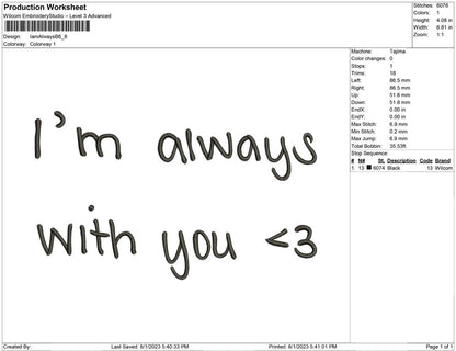 i'am always B